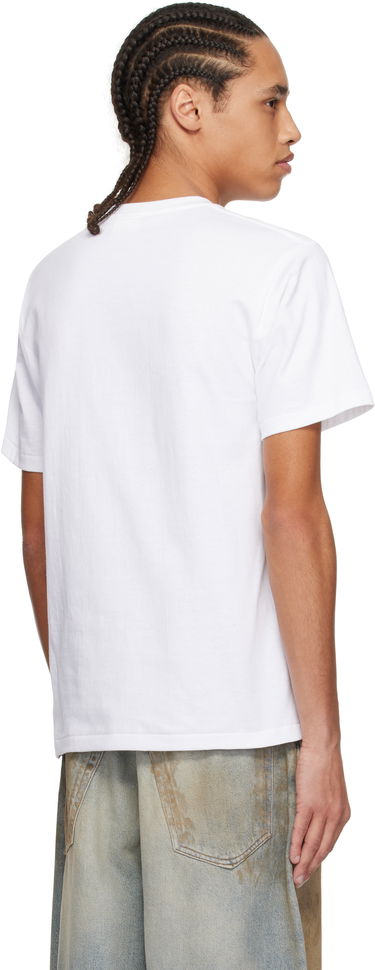 T-shirt BAPE Map Camo Stencil Logo T-Shirt Hvid | 001TEL301024M, 2