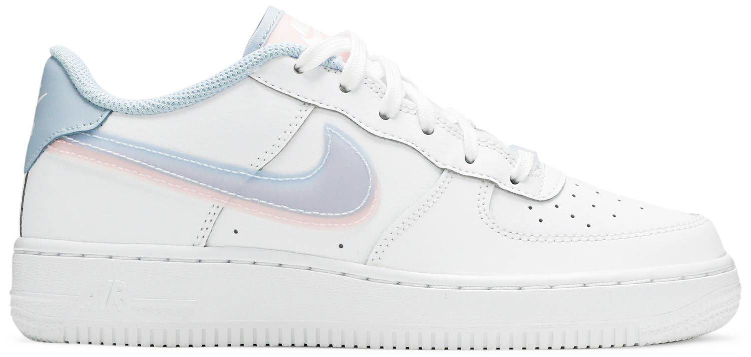 Sneakers og sko Nike Air Force 1 Low LV8 "Double Swoosh" GS Hvid | CW1574-100, 1