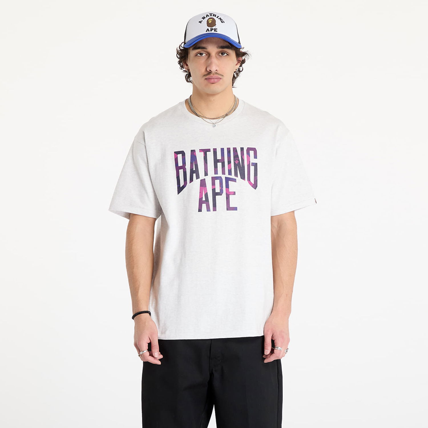 T-shirt BAPE Color Camo Ape Tee Grå | 001TEK801023M GRA, 0