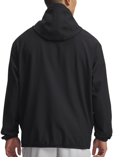 Sweatshirt Under Armour Unstoppable Woven Hoodie Sort | 6003864-001, 3
