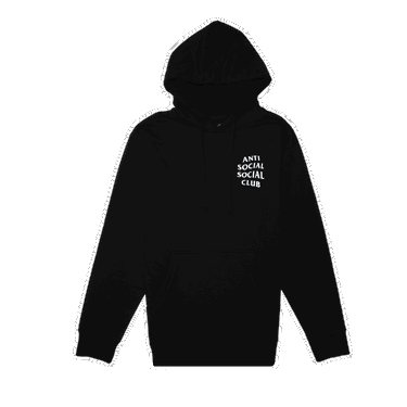 Sweatshirt Anti Social Social Club Anti Social Social Club Mind Games Hoodie Sort | 0657 11MIND BLAC, 0