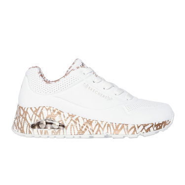 Sneakers og sko Skechers Skechers Uno Loving Love Hvid | 155506-WTRG, 0