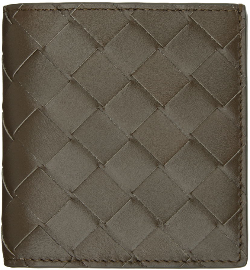 Tegnebog Bottega Veneta Intrecciato Slim Bi-Fold Wallet Brun | 749400 VCPQ6 3392
