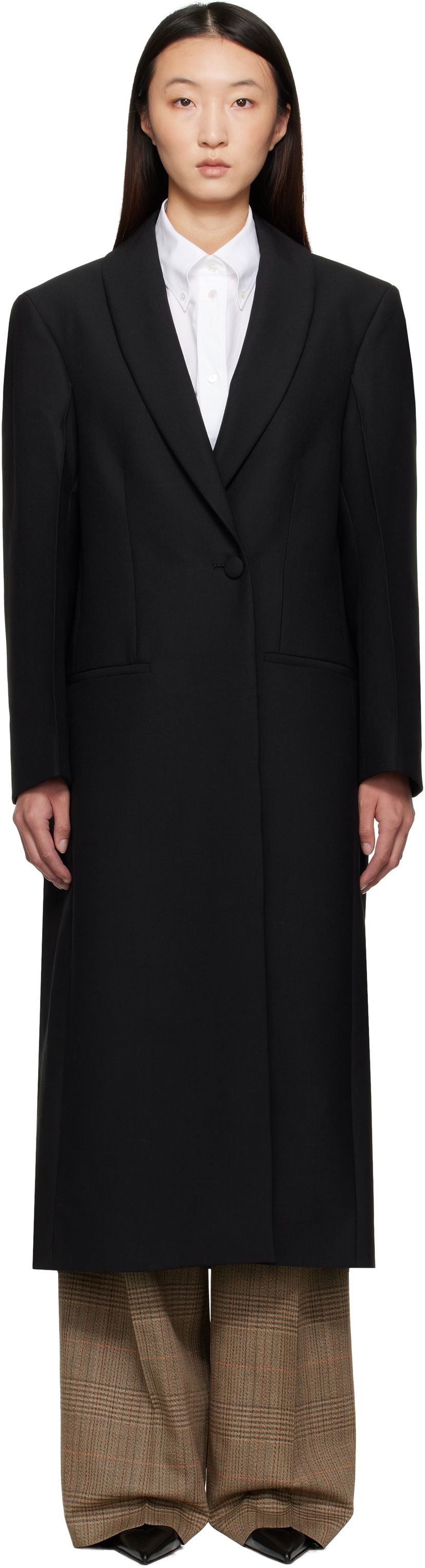 Frakker Róhe Róhe Signature Opera Coat Sort | 416-10-158