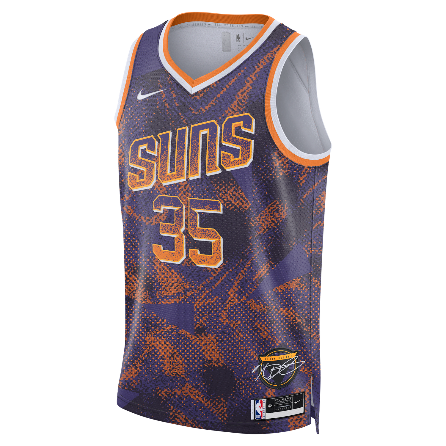 Jersey Nike Kevin Durant Phoenix Suns 2025/26 Select Series Swingman Jersey Lilla | HJ4063-566, 0