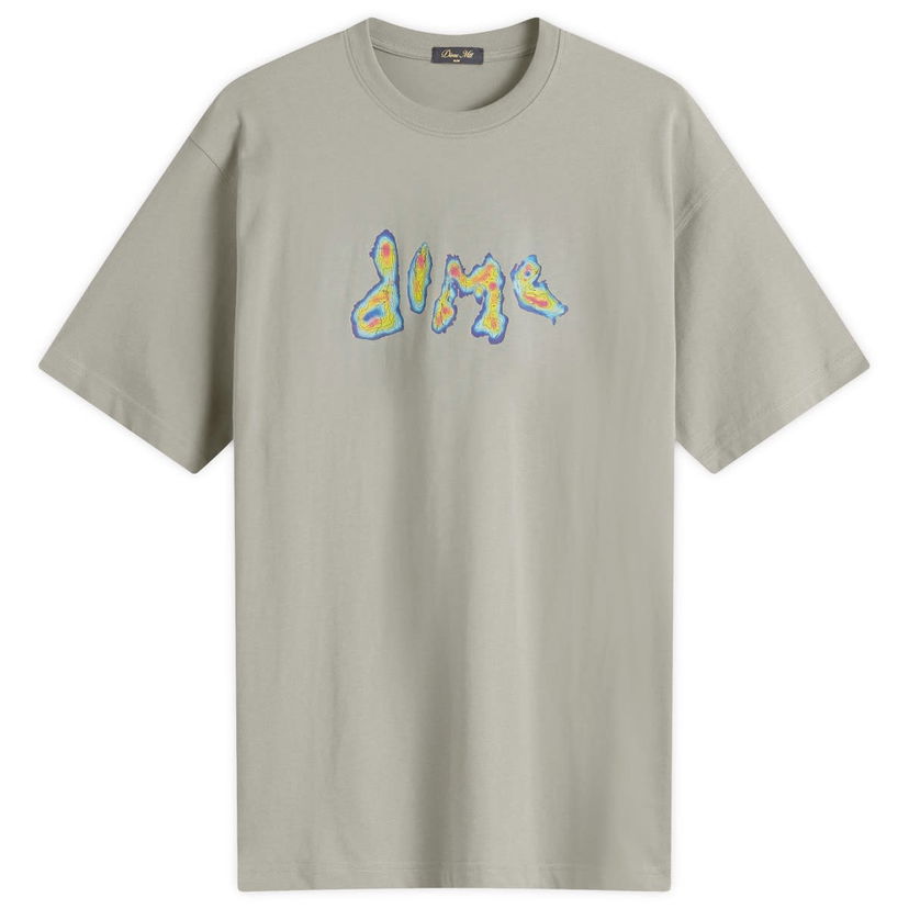 T-shirt Dime Dime Topo T-Shirt, Size Large Grøn | DIMESP2554GRA