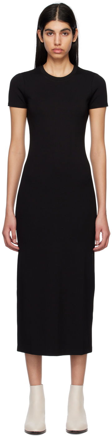 Kjole rag & bone rag & bone Lily Midi Dress Sort | WAC23S3025LC25