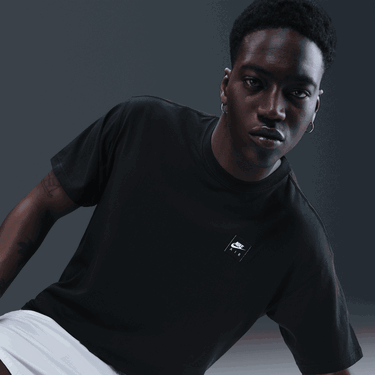 T-shirt Nike Nike Air M90 T-Shirt Sort | HQ9248-010, 4