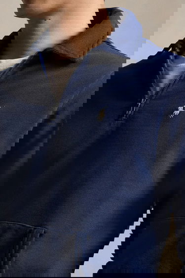 Sweatshirt Polo by Ralph Lauren Loopback Half Zip Sweatshirt Blå | 710934601009, 3