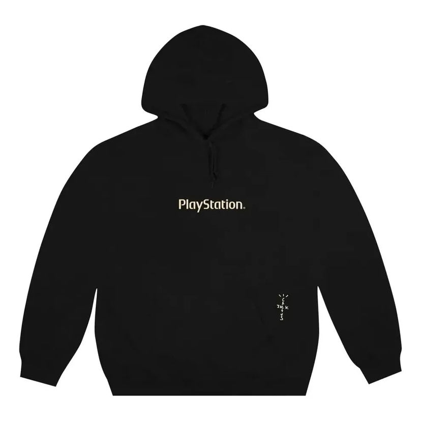 Sweatshirt Cactus Jack by Travis Scott Travis Scott Cactus Jack Motherboard II Hoodie Sort | CJPS-HS10