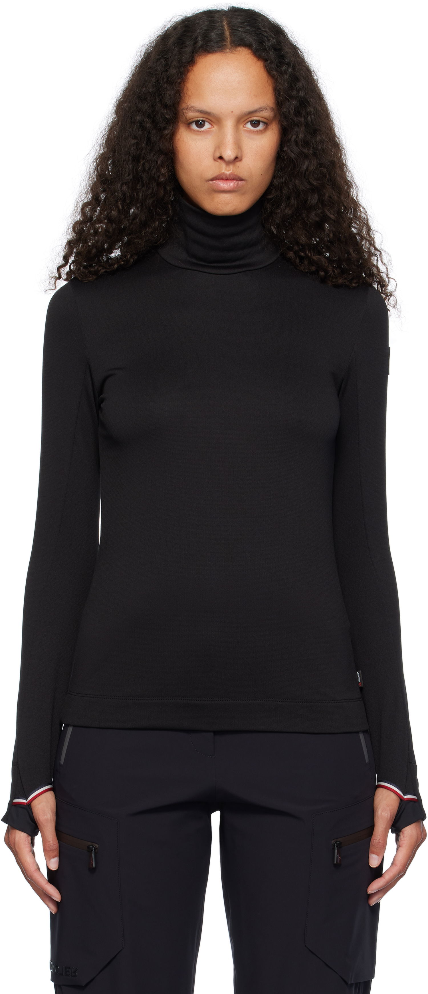 Sweater Moncler Ski Turtleneck Sort | J20988G00015899JO, 0