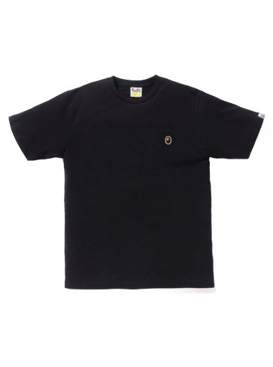 T-shirt BAPE Ape Head One Point Tee Sort | 1J30-110-004