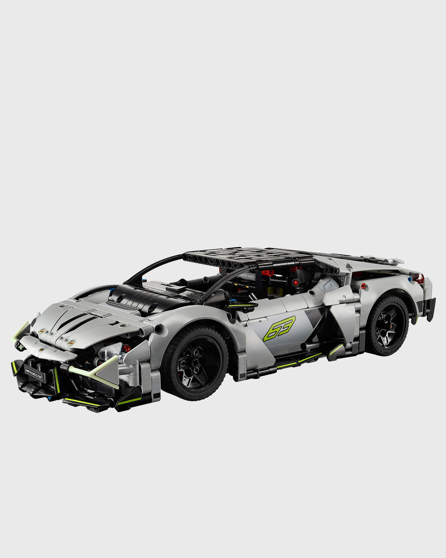 Collectible LEGO Lamborghini Revuelto Supersportscar Model Grå | 6526834, 1