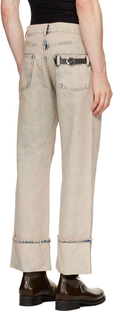 Jeans Coperni Coperni Boyfriend Jeans Beige | COPP122F2035MEN, 2