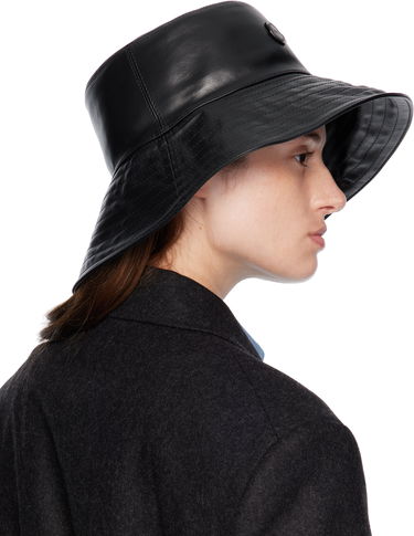 Hat Moncler Moncler Genius x EE72 Leather Bucket Hat Sort | K24033B00004M6584, 2