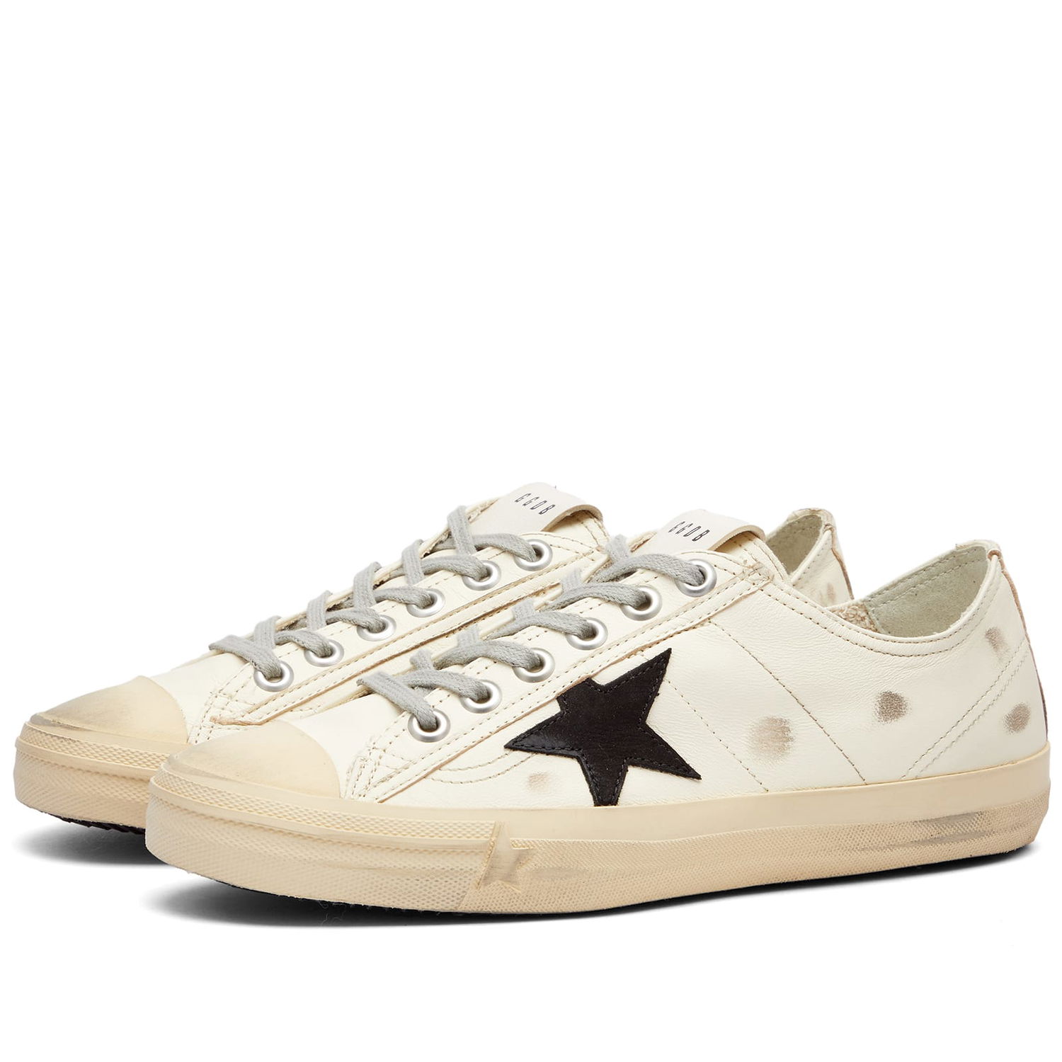 Sneakers og sko Golden Goose V-Star Dirty White/Black Hvid | GWF00129F00399611360, 0