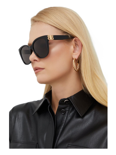 Solbriller Balenciaga Sunglasses Sort | BB0103SA
