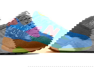 Sneakers og sko New Balance 580 Blue Multi-Color Gum Flerfarvet | MT580HSB, 0
