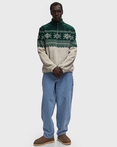 Sweatshirt Polo by Ralph Lauren Fair Isle Fleece Half-Zip Sweatshirt Grøn | 710952261001, 1