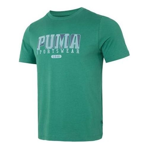 T-shirt Puma Sportswear Graphics Tee Grøn | 676622-37, 0