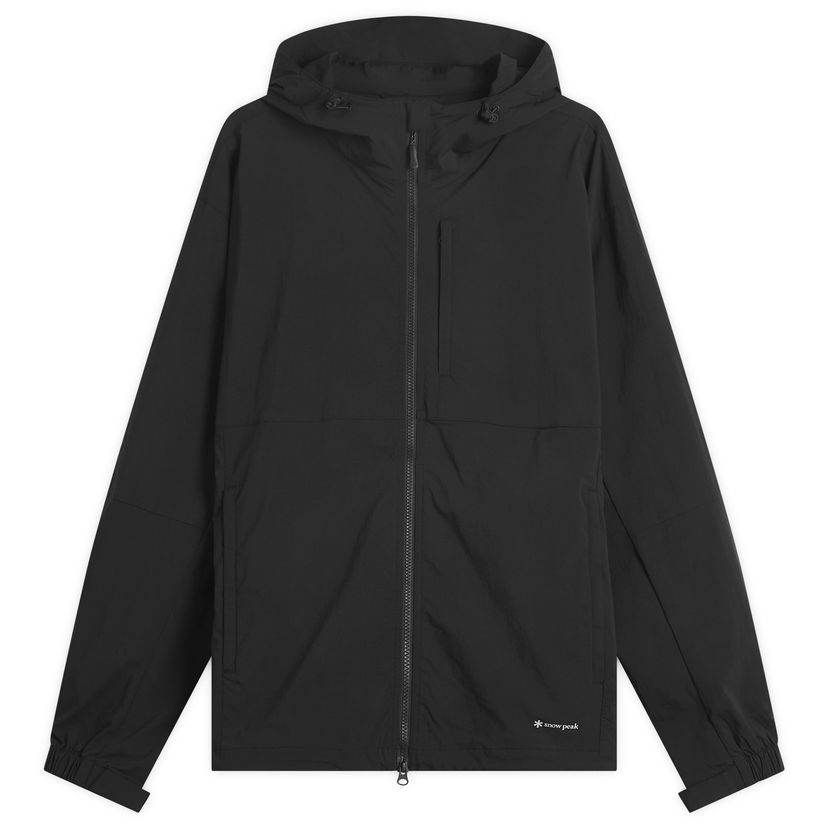Vindjakke Snow Peak Utility Parka Jacket Sort | NSD-JK-25AU002-BLK
