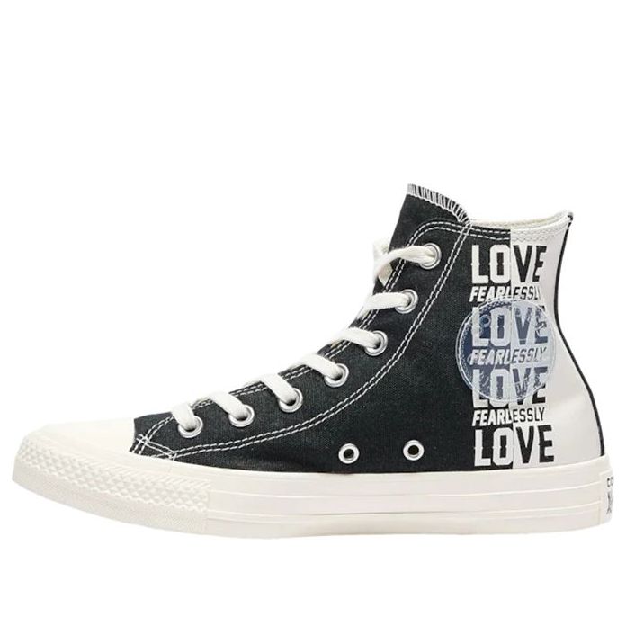 Sneakers og sko Converse Chuck Taylor All Star High 'Love Fearlessly' Sort | 168228F, 0