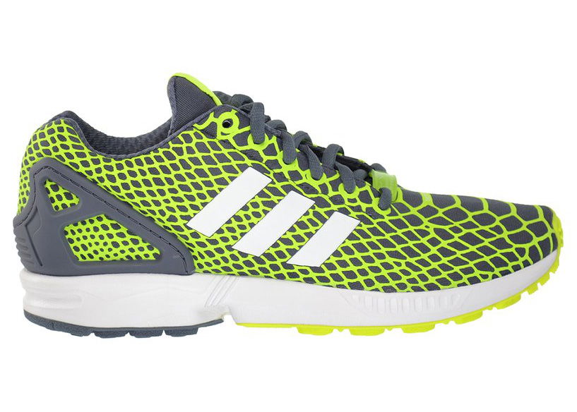 Sneakers og sko adidas Originals ZX Flux Techfit Yellow White Onix Grøn | B24934, 0