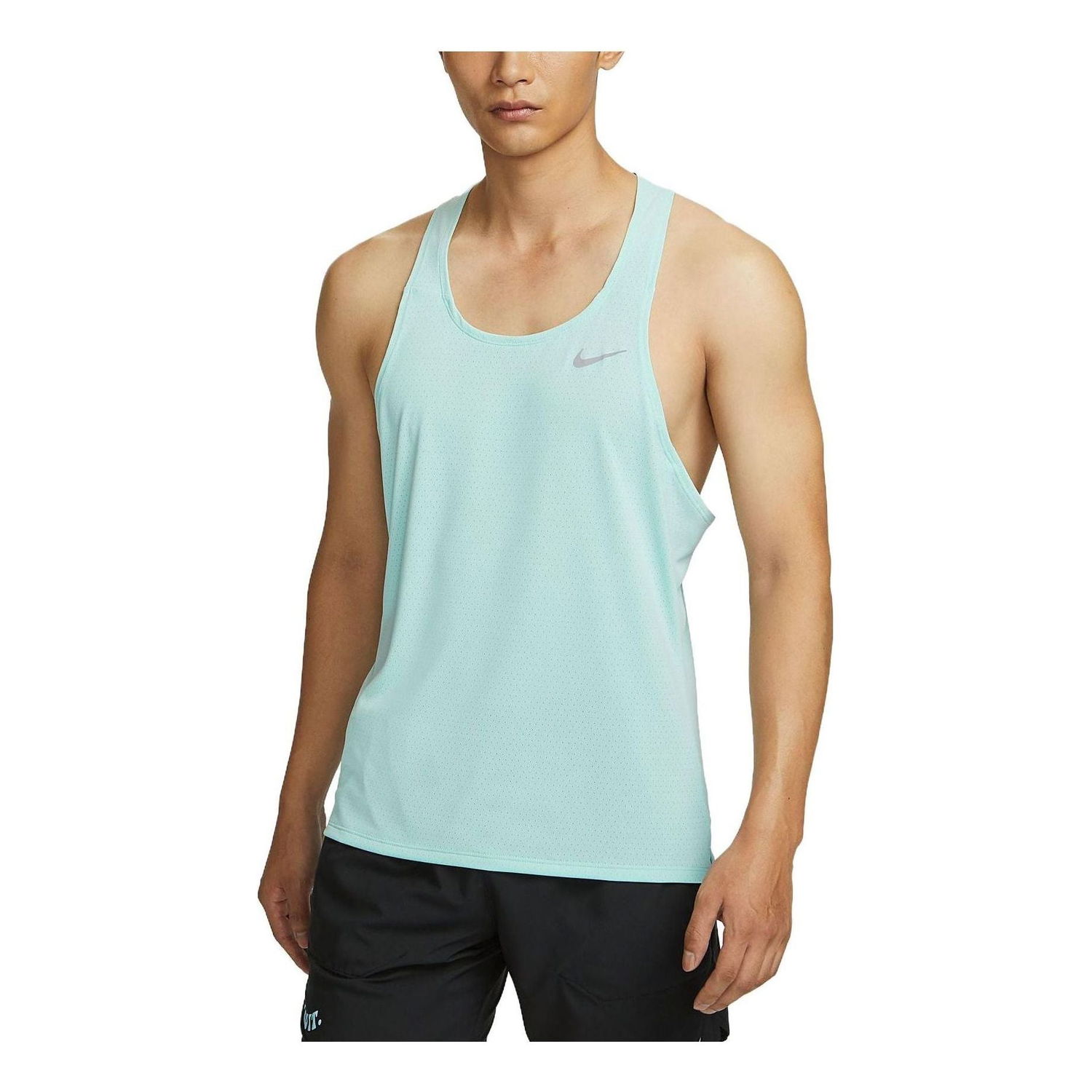 Tanktop Nike Dri-Fit Running Tank Top Grøn | DQ4733-346, 0