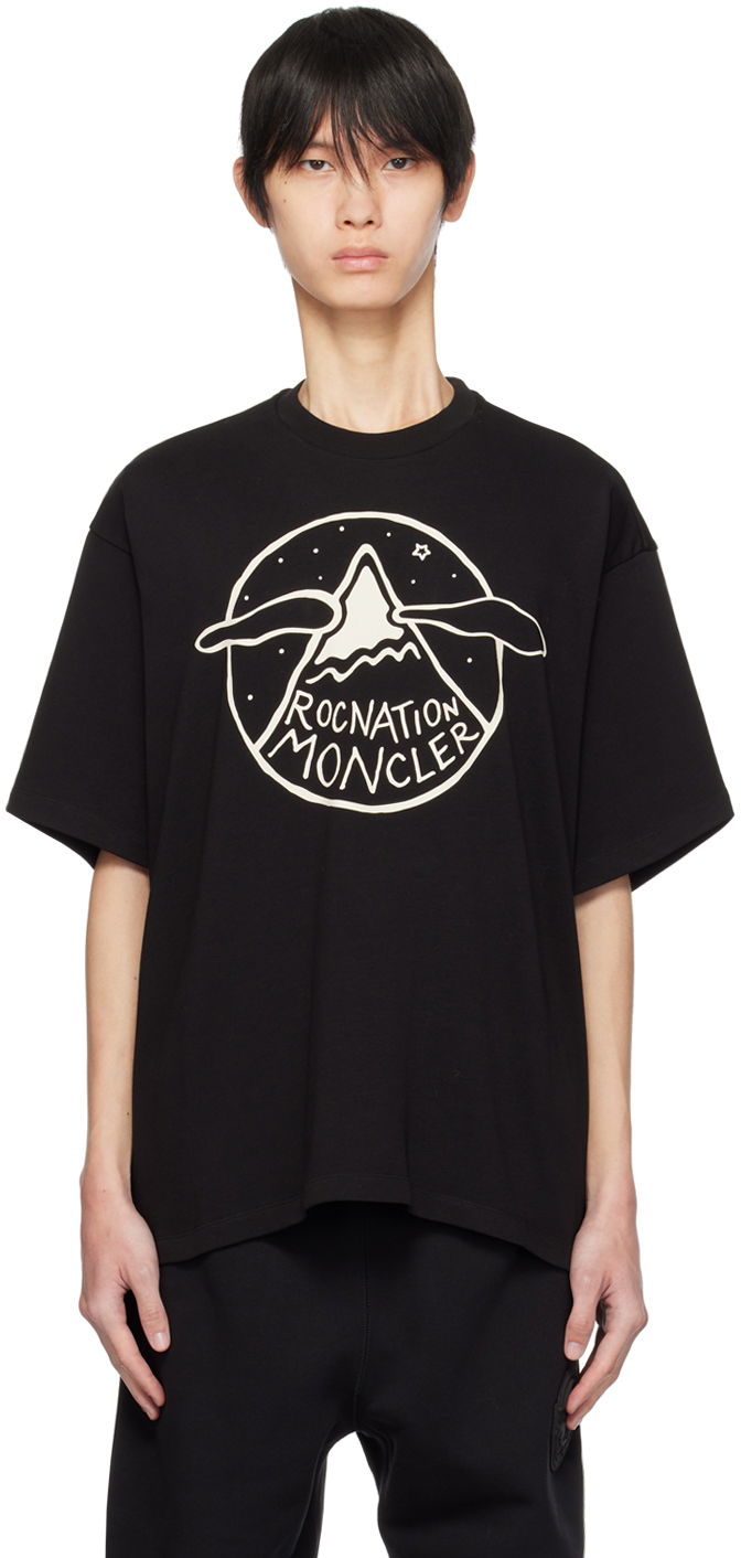 T-shirt Moncler Genius x Roc Nation T-Shirt Sort | I209W8C0000689A8Y, 0