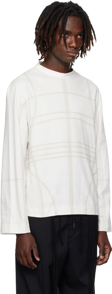 T-shirt Craig Green Craig Green Flatlock Long Sleeve T-Shirt Grøn | CGAW25CJETLS11, 4
