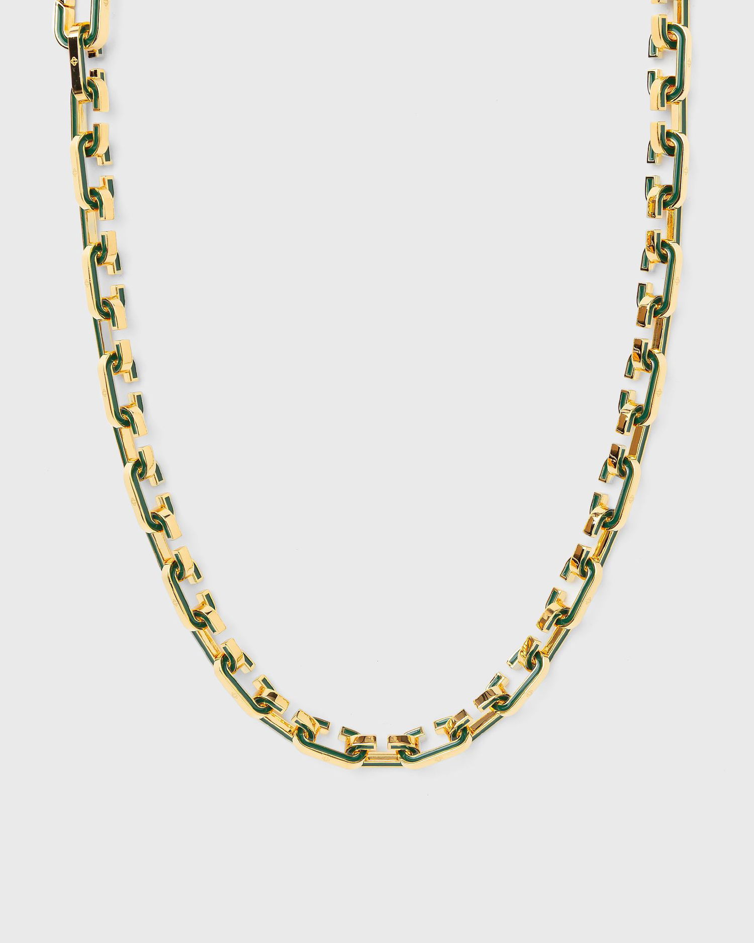 Halskæde Casablanca ENAMEL C LINK NECKLACE Flerfarvet | A-AW25-JW-323-01, 0