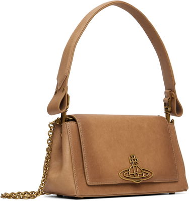 Skuldertaske Vivienne Westwood Vivienne Westwood Hazel Medium Shoulder Bag Beige | 4602000LW-L00A8-, 1
