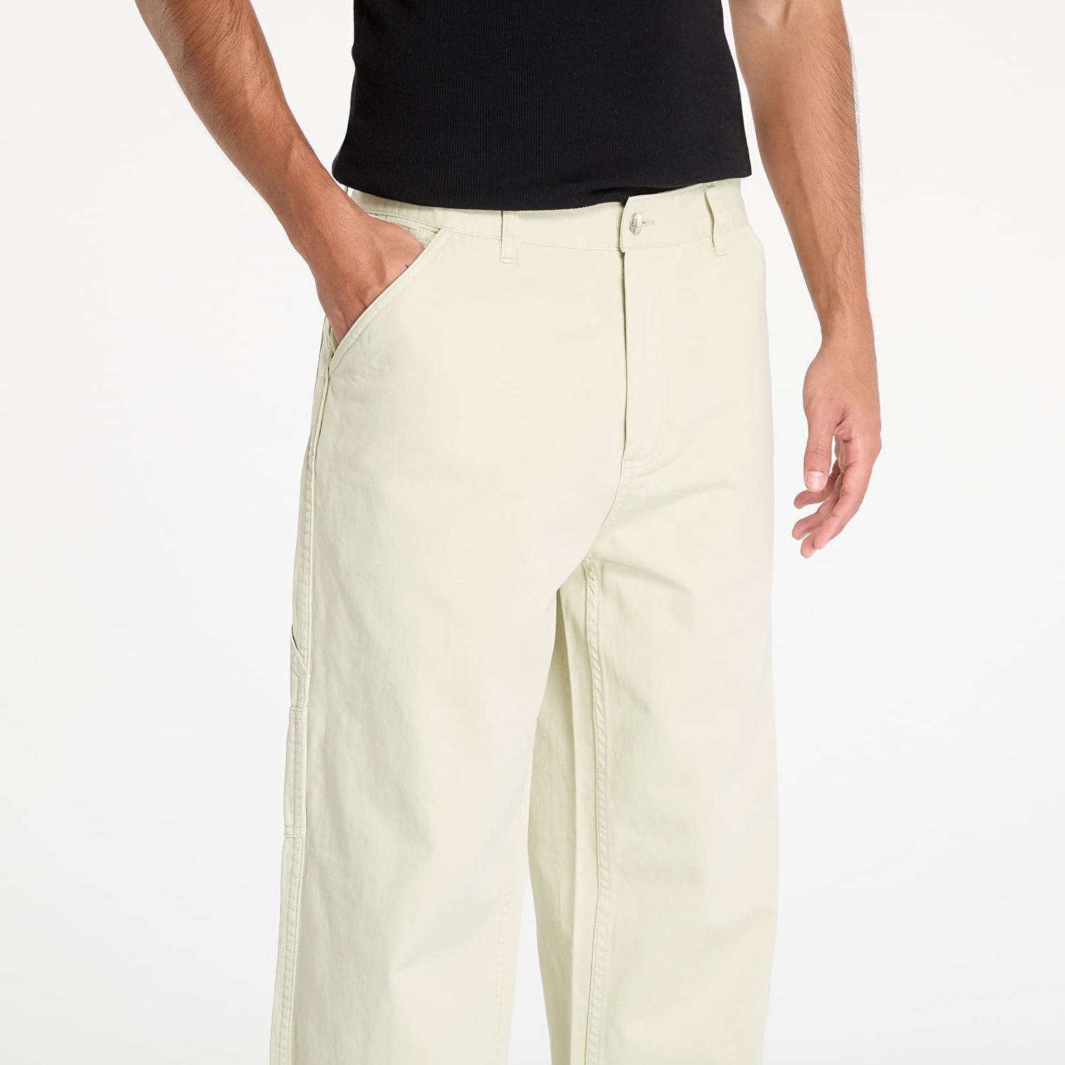 Bukser Awake NY Painter Pant Washed Canvas S Beige | AWK-FW24-PA001-CAN, 1