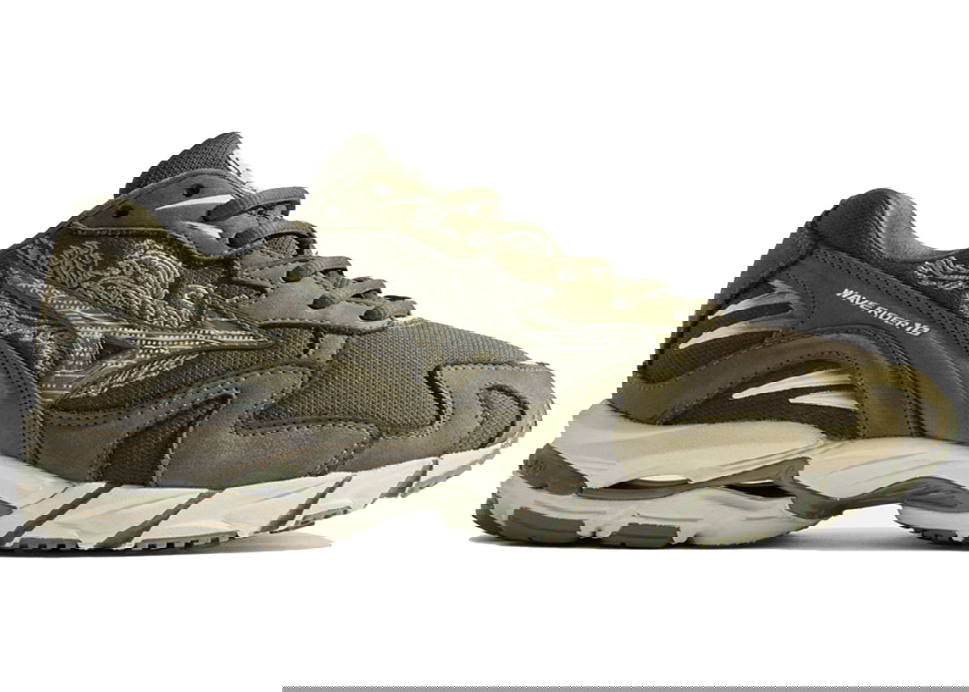 Sneakers og sko Mizuno Wave Rider 10 '97 Maharishi Fire Phoenix Grøn | D1GD222501, 0
