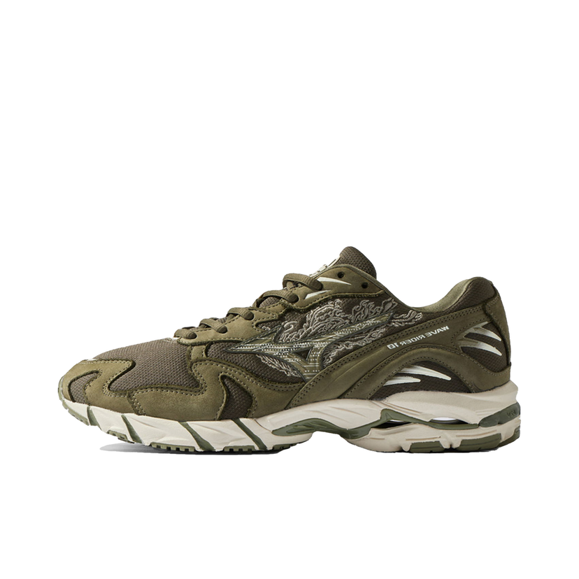 Løbe Mizuno Wave Rider 10 '97 Maharishi Fire Phoenix Grøn | D1GD222501