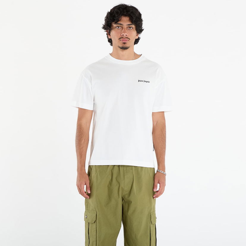 T-shirt Palm Angels Palm Angels Classic Logo T-Shirt Hvid | PM2B003F25JER0018484