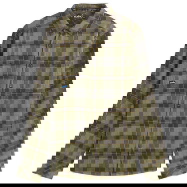 Skjorte KAVU Big Joe Flannel Shirt Grøn | 510-2706, 1