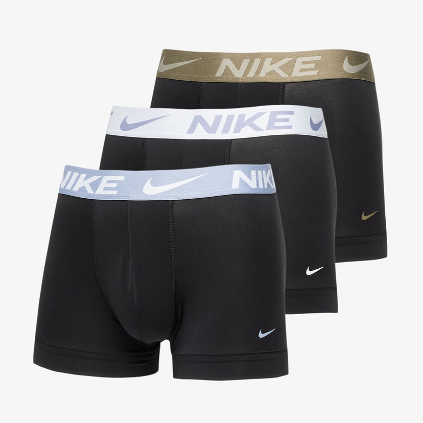 Boksere Nike Nike Essential Micro Trunk 3-Pack Sort | 0000KE1156-EWQ