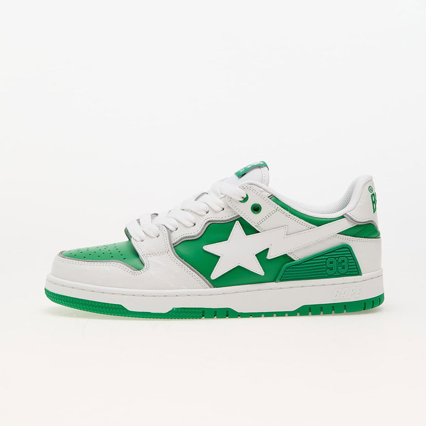 Sneakers og sko BAPE A BATHING APE Bape Sk8 Sta 1 M2 Grøn | 001FWK301308MGRN