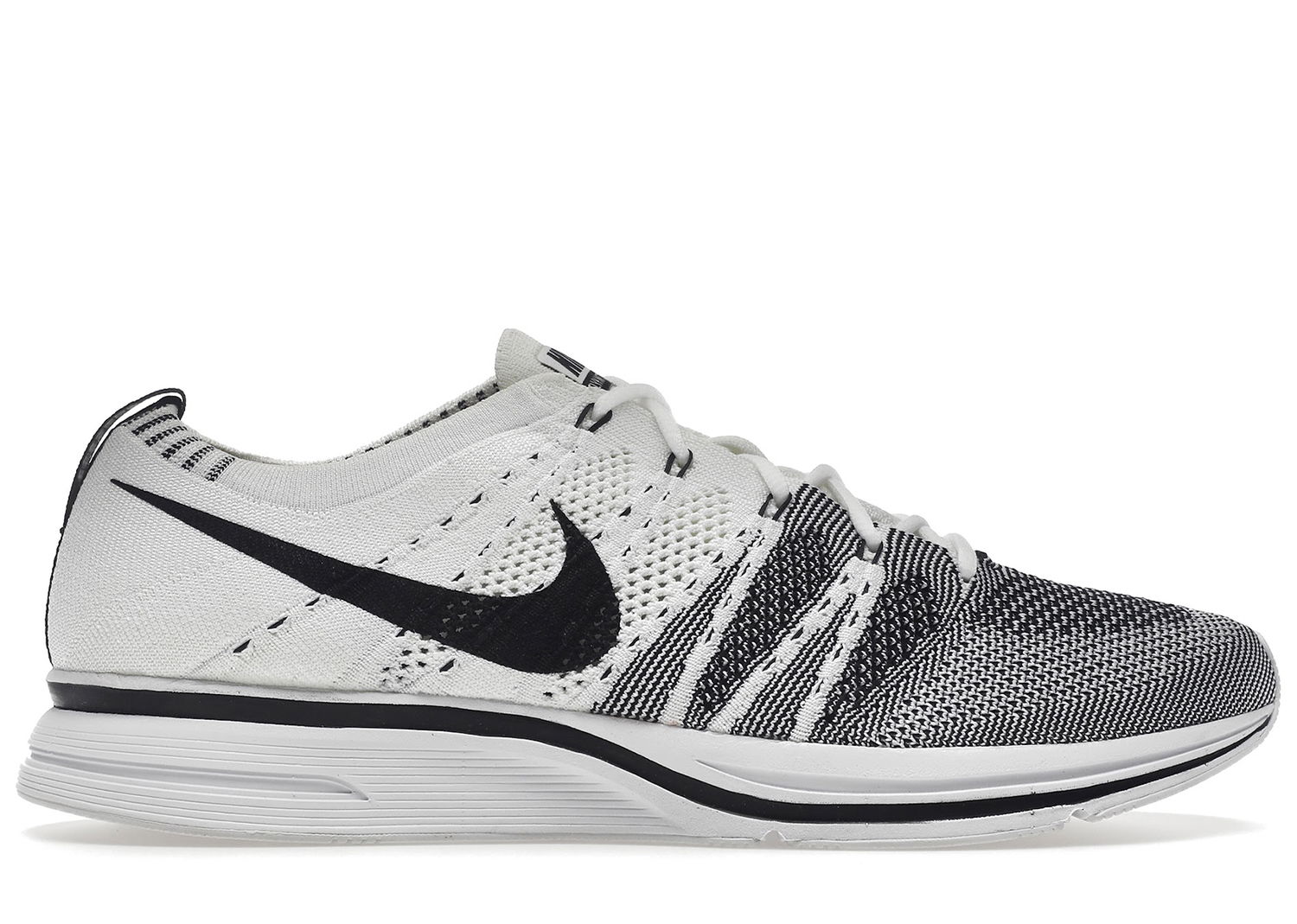 Sneakers og sko Nike Flyknit Trainer White Black (2017) Grå | AH8396-100, 0