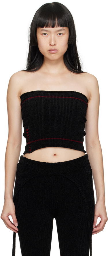 Tanktop Ottolinger Ottolinger Patch Tube Top Sort | 708001, 0