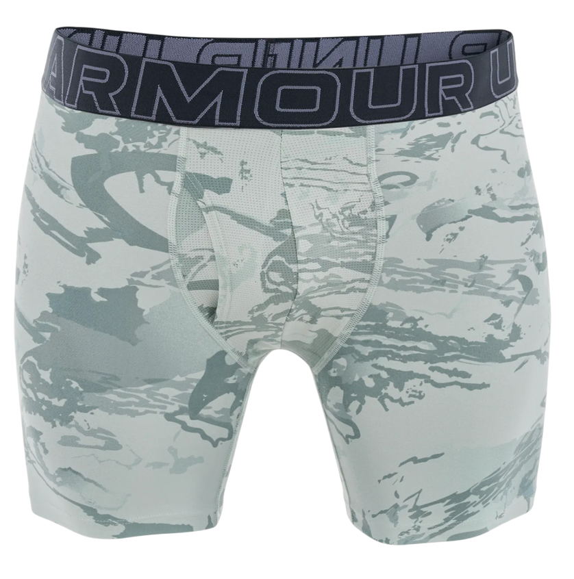 Boksere Under Armour Under Armour UA Perf Tech Nov 6in Boxer Briefs - 3 Pack Flerfarvet | 1383879-377, 1