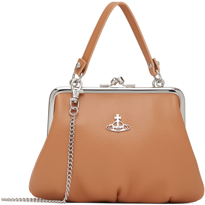 Håndtaske Vivienne Westwood Frame Crossbody Bag Brun | 4B010006W-S000D-