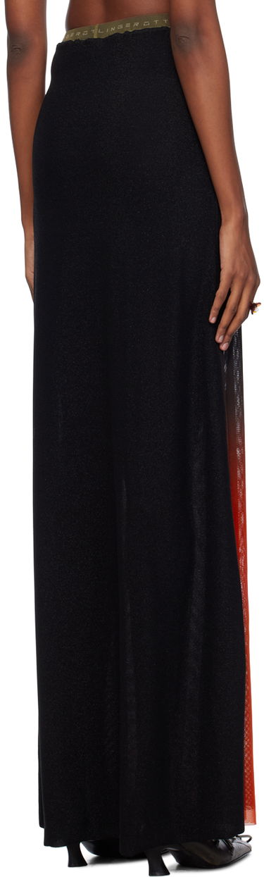 Nederdel Ottolinger Ottolinger Semi-Sheer Maxi Skirt Rød | 103202, 2