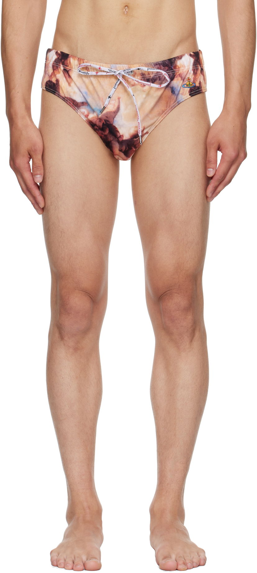 Badetøj Vivienne Westwood Vivienne Westwood Cherubs Swim Briefs Flerfarvet | 81010006-J0097-