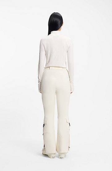 Bukser BOSS Ski trousers with water-repellent finish Hvid | 50549048, 1