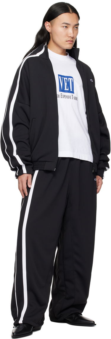 Joggingbukser VETEMENTS Vetements Oval Logo Gym Sweatpants Sort | UA66PA310B, 3