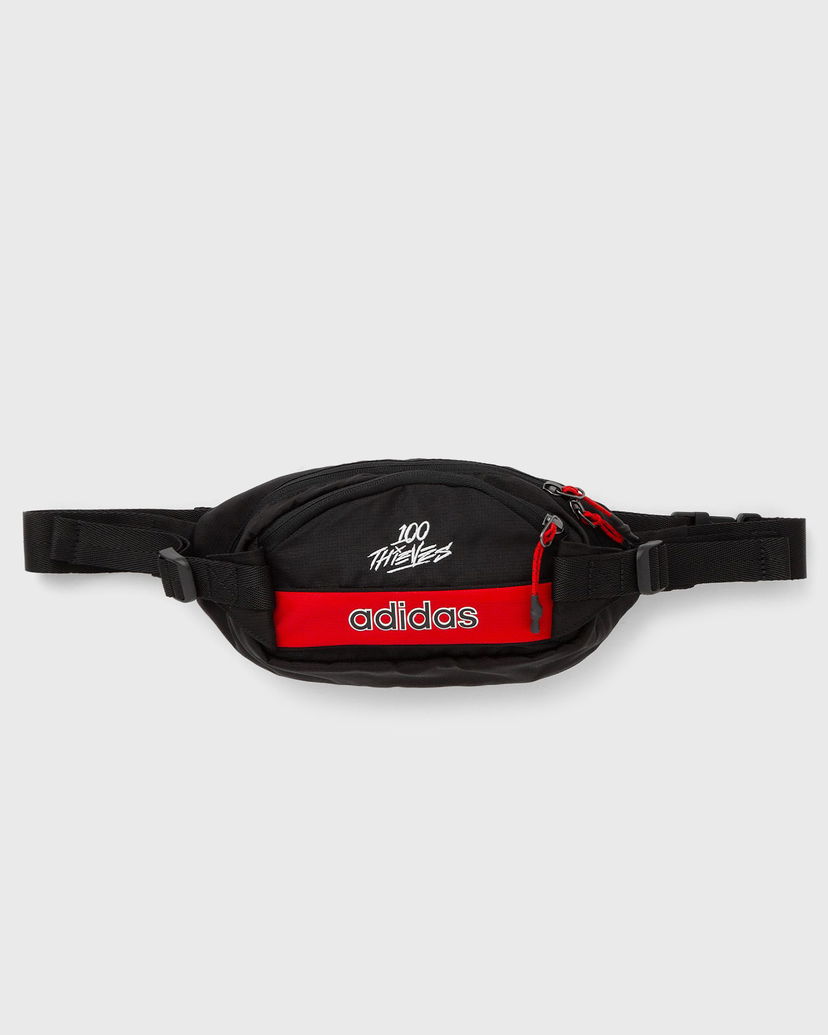 Taljetaske adidas Originals 100 Thieves Waist Bag Sort | JE0318