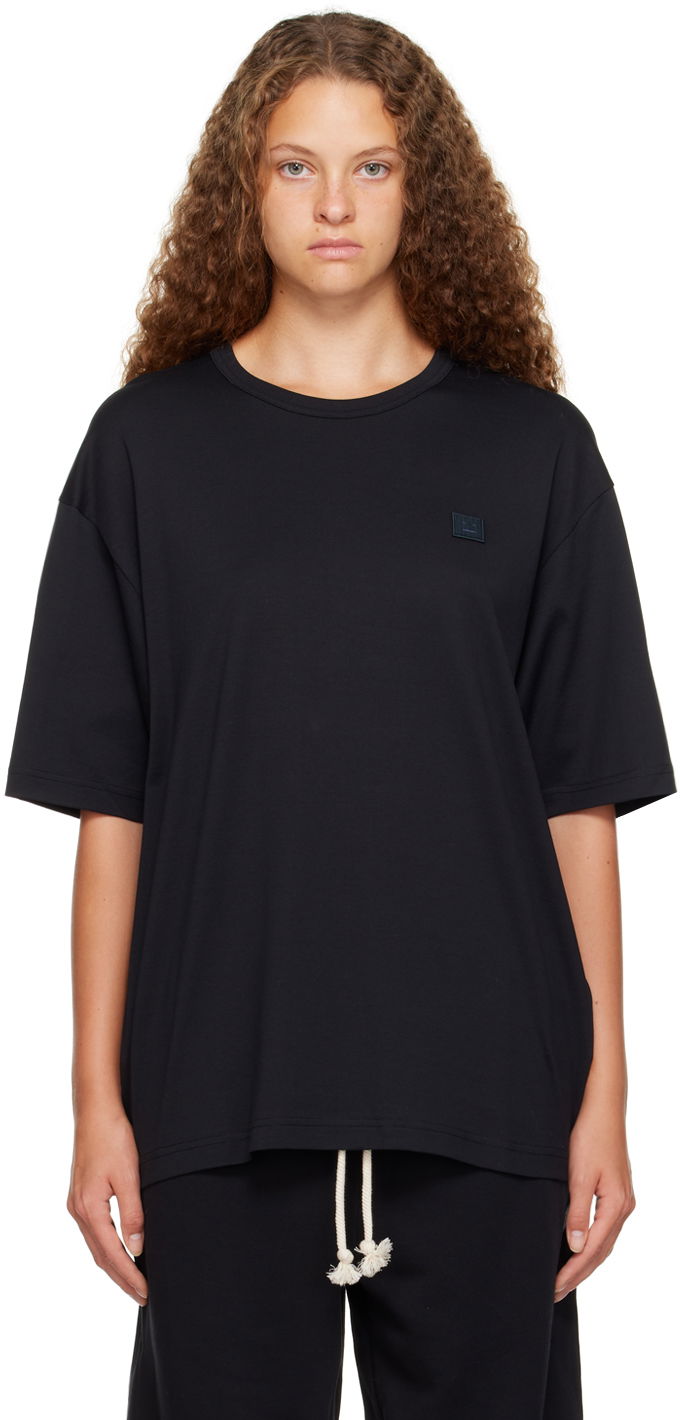 T-shirt Acne Studios Patch T-Shirt Sort | CI0140-, 0