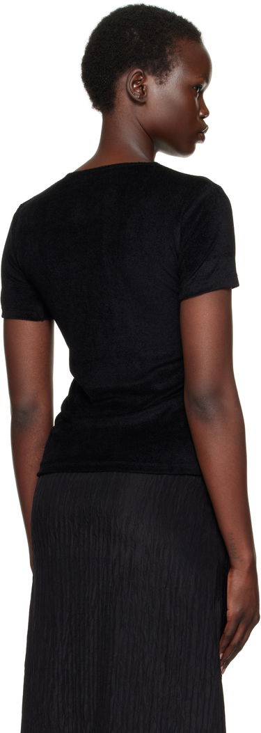 T-shirt Baserange Omo Black T-shirt Sort | TOOT-VE-SP25, 2